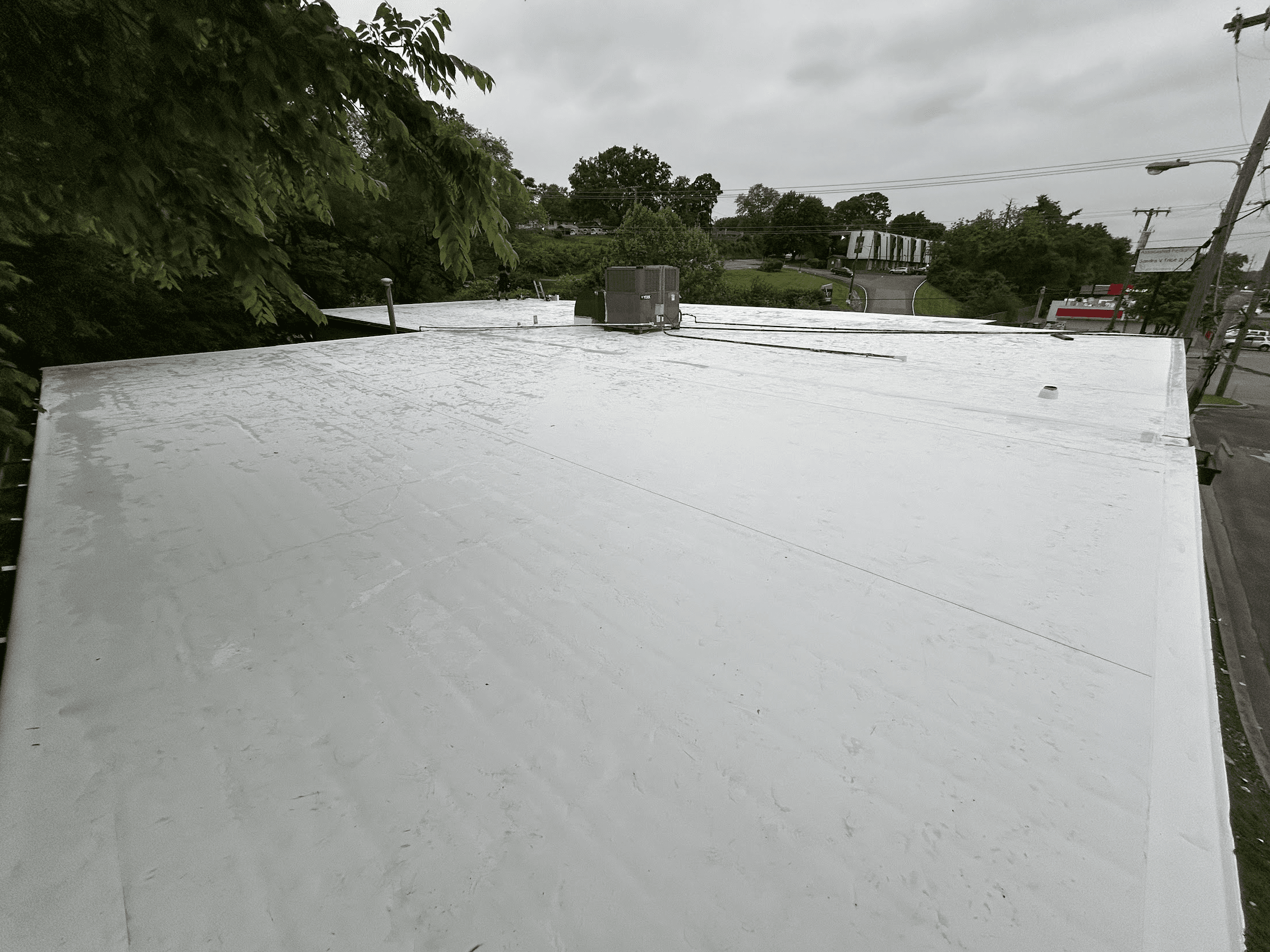 Commercial Flat Roof — TPO Installation - Nashville, TN