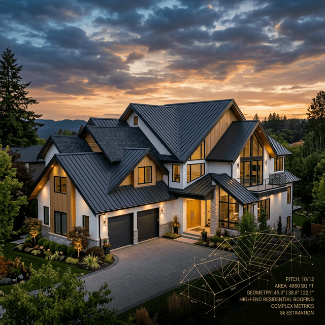 Roof cost estimation